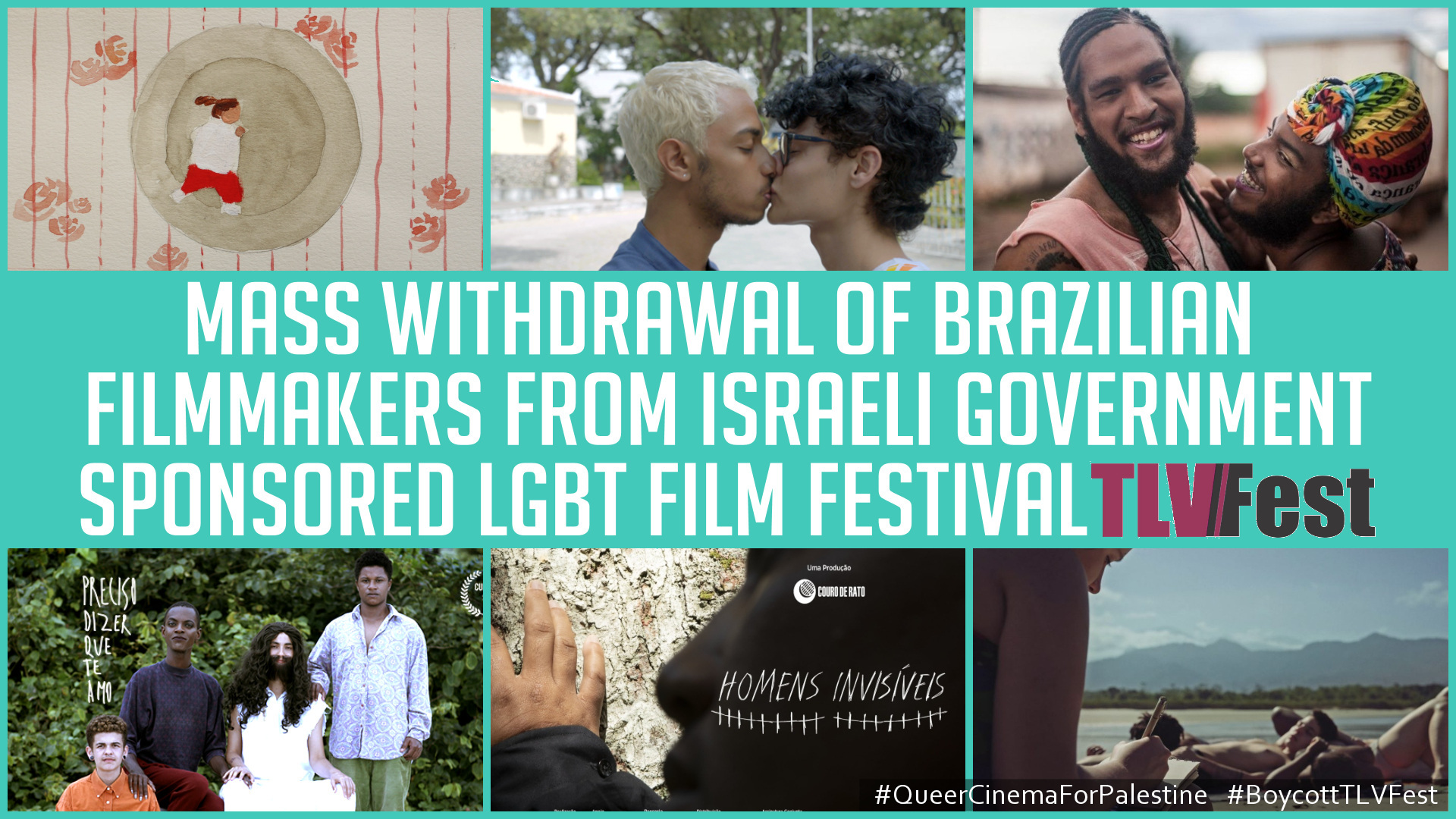 Mass Withdrawal of Brazilian Filmmakers From Israeli Government-Sponsored LGBT Film Festival