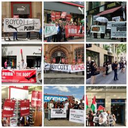 Boycott Puma Global Day of Action