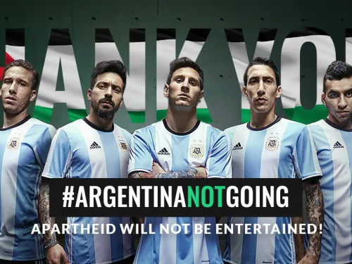 Argentina cancels friendly match with Israel