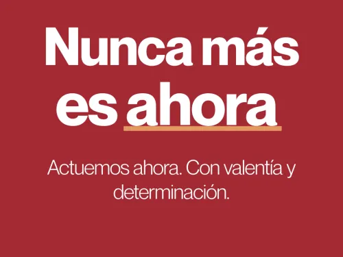 Nunca más