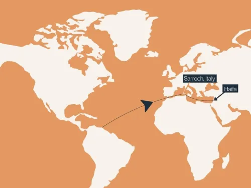 BDS Alert: Venezuelan oil being shipped from Sardinia to genocidal Israel