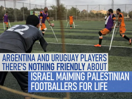 Argentina and Uruguay, there's nothing friendly about Israeli apartheid