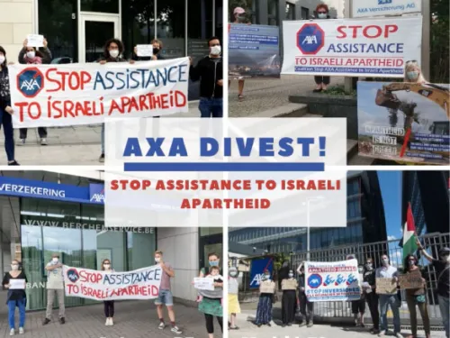 AXA shareholders feel the heat as campaigners intensify pressure