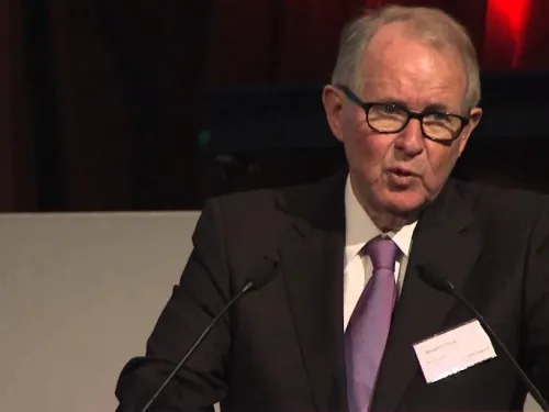 Legal Scholar Prof. John Dugard on Relations Between University of Cape Town and Israeli Universities