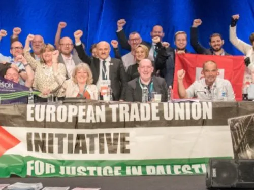 european trade union initiative for justice in Palestine 12.5.2019.png
