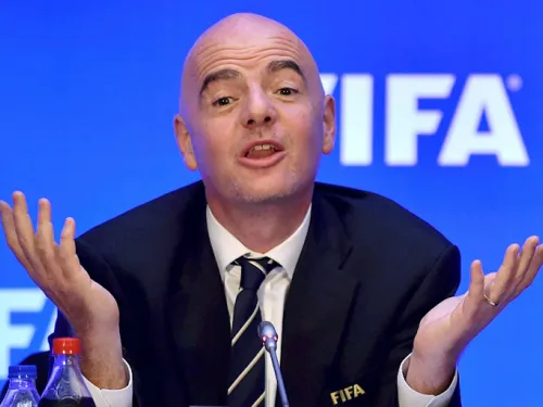 FIFA President Gianni Infantino