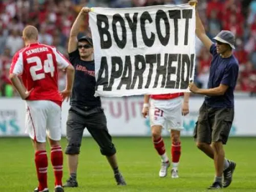 apartheid football israel fifa uefa