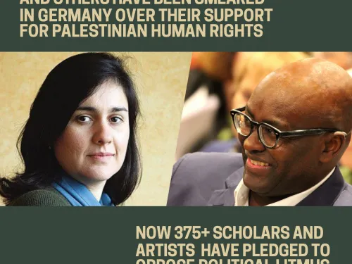 More Than 375 Scholars and Artists Pledge to Oppose Political Litmus Tests in Germany