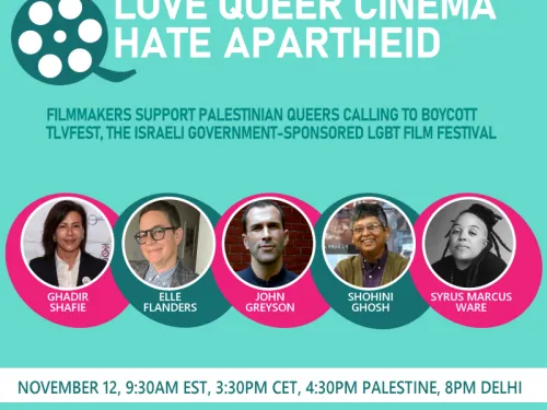 Love Queer Cinema. Hate Apartheid.