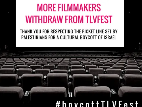 More filmmakers withdraw from TLVFest