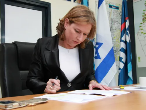 Belgian prosecutors planned to question former Israeli foreign minister Tzipi Livni over war crimes in Gaza. Credit: Flickr