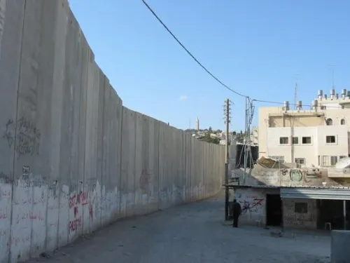 Apartheid Wall. Creator: Photo RNW.org. Credit: Creative Commons License