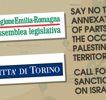 Italian Regional and City Councils Call for Sanctions Against Israel’s Annexation Plans and Violations of International Law
