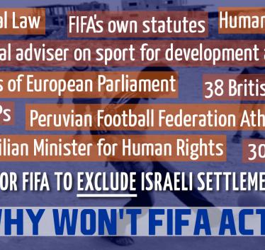 Juan Carlo Oblitas on the need to expel Israeli settlement clubs from FIFA