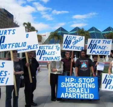 Protests at HP offices