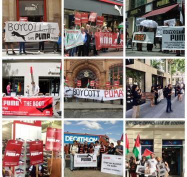 Boycott Puma Global Day of Action