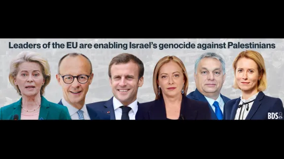 EU admits Israeli war crimes