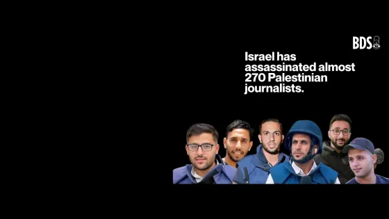 Israel has assassinated almost 270 Palestinian journalists