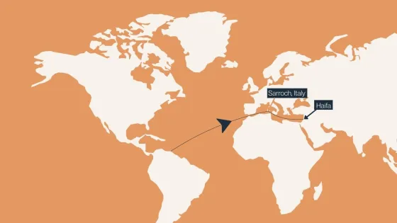BDS Alert: Venezuelan oil being shipped from Sardinia to genocidal Israel
