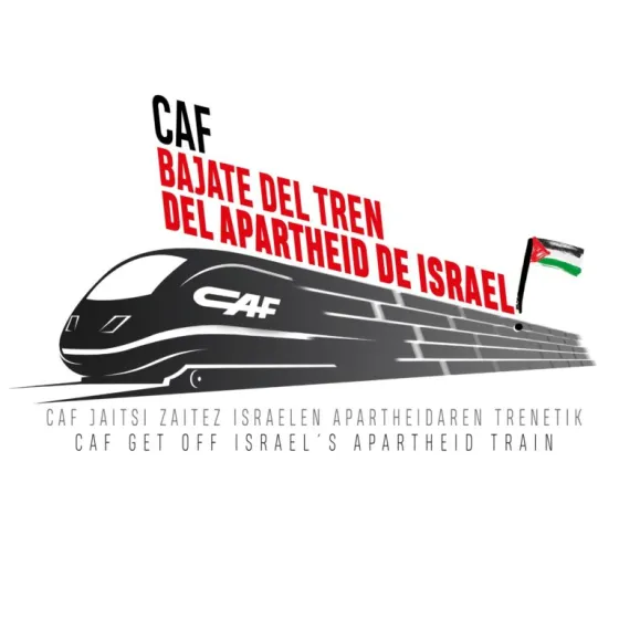 CAF. Bajate del Tren del Apartheid de Israel