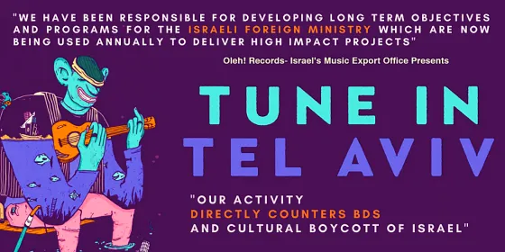 Boycott Tune In Tel Aviv tw