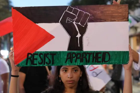 Resist apartheid sign 6.16.2020.png