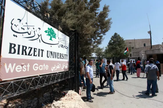 Israel is obstructing academic freedom at Palestinian universities through various measures, including closing colleges and denying visas for visiting professors.