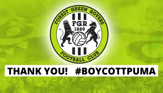 Forest Green Rovers FC Pledges to Boycott Puma