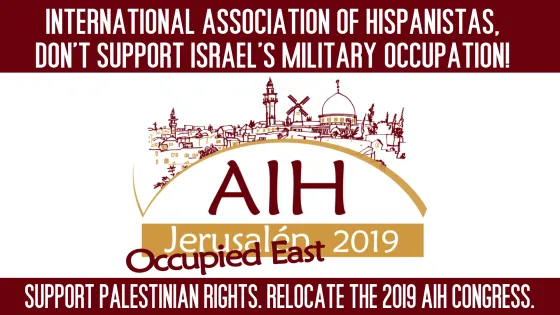 Palestinian Professors' Unions Urge International Hispanistas Association to Move Congress From Hebrew University