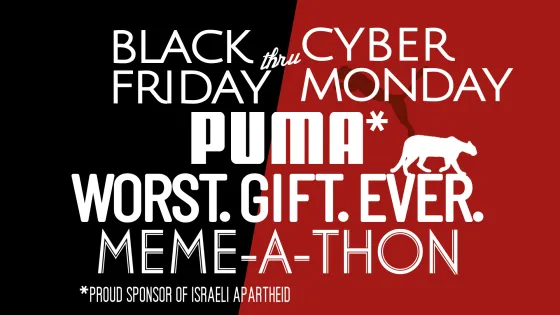 Join the Puma “Worst. Gift. Ever.” Meme-a-Thon