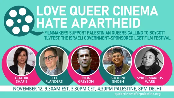 Love Queer Cinema. Hate Apartheid.