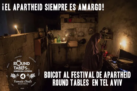 Boicot al festival de apartheid Round Tables en Tel Aviv
